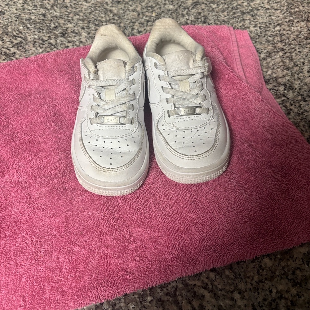 Classic White Kids' Sneakers